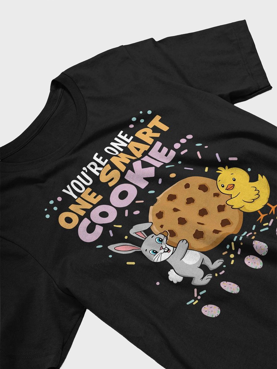 You're One Smart Cookie Easter T-Shirt – Cute Bunny & Chick Design product image (17)