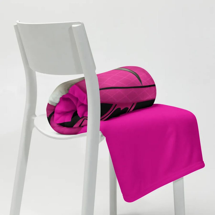 Kombat Kitty Throw Blanket product image (17)