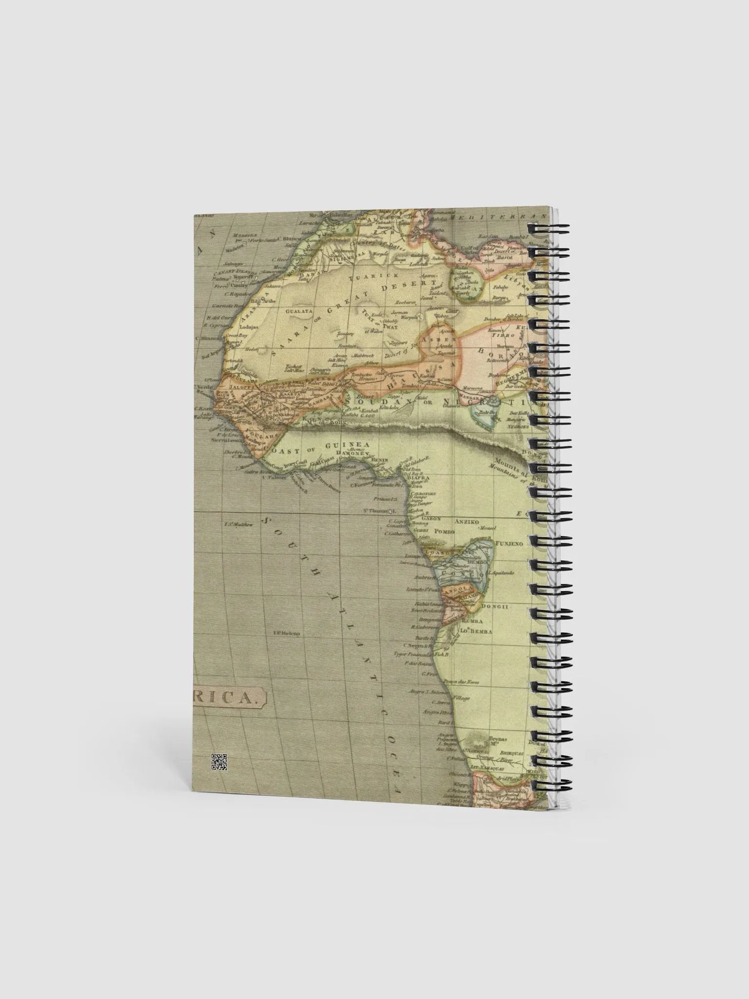 Africa Vintage Maps Spiral Book product image (2)