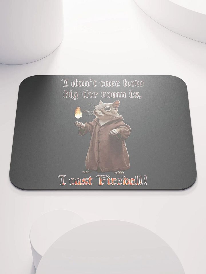 Waffles Fireball Mouse Pad product image (1)