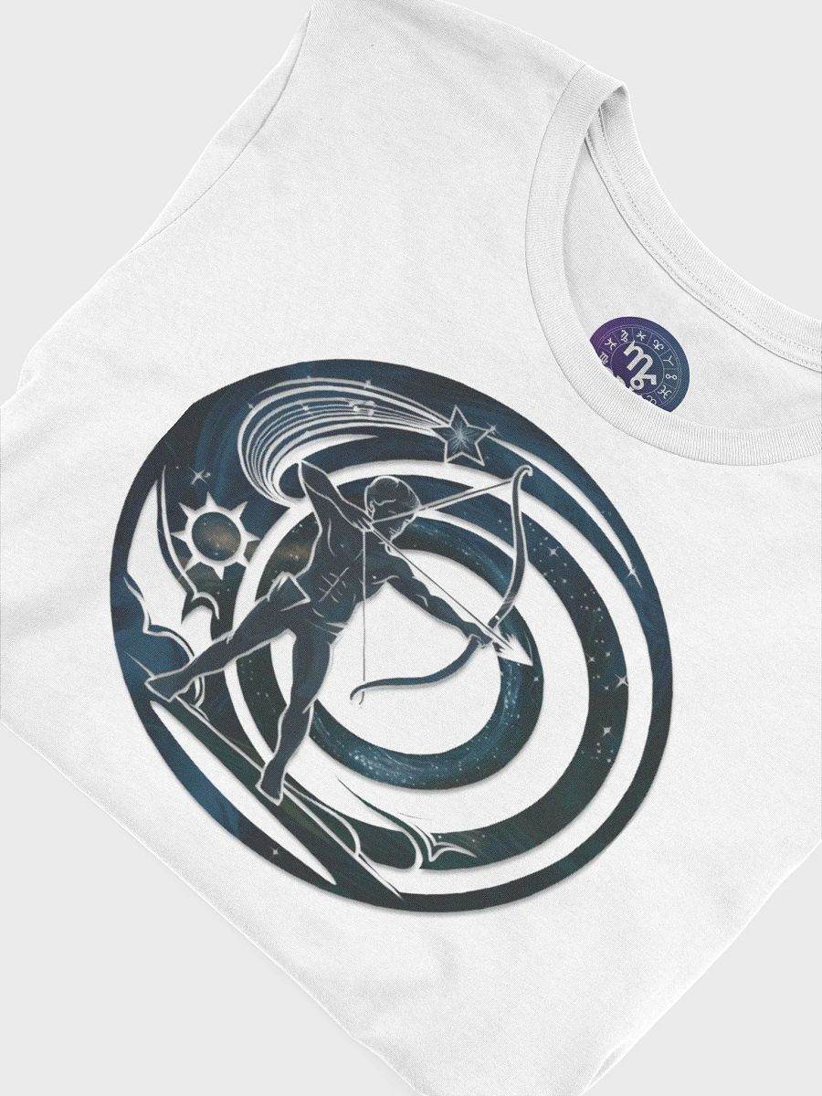 Sagittarius Zodiac Unisex Supersoft T-Shirt with Celestial Archer Design product image (7)