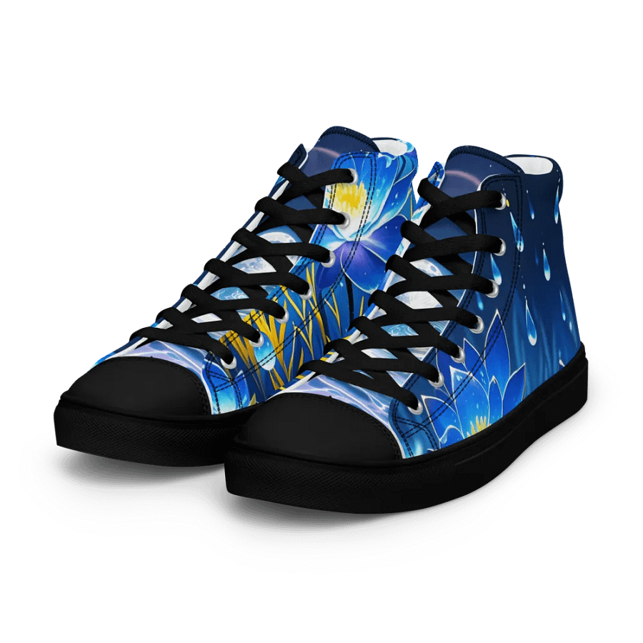 Lotus Dream High Tops ( Water Element Inspired) product image (7)