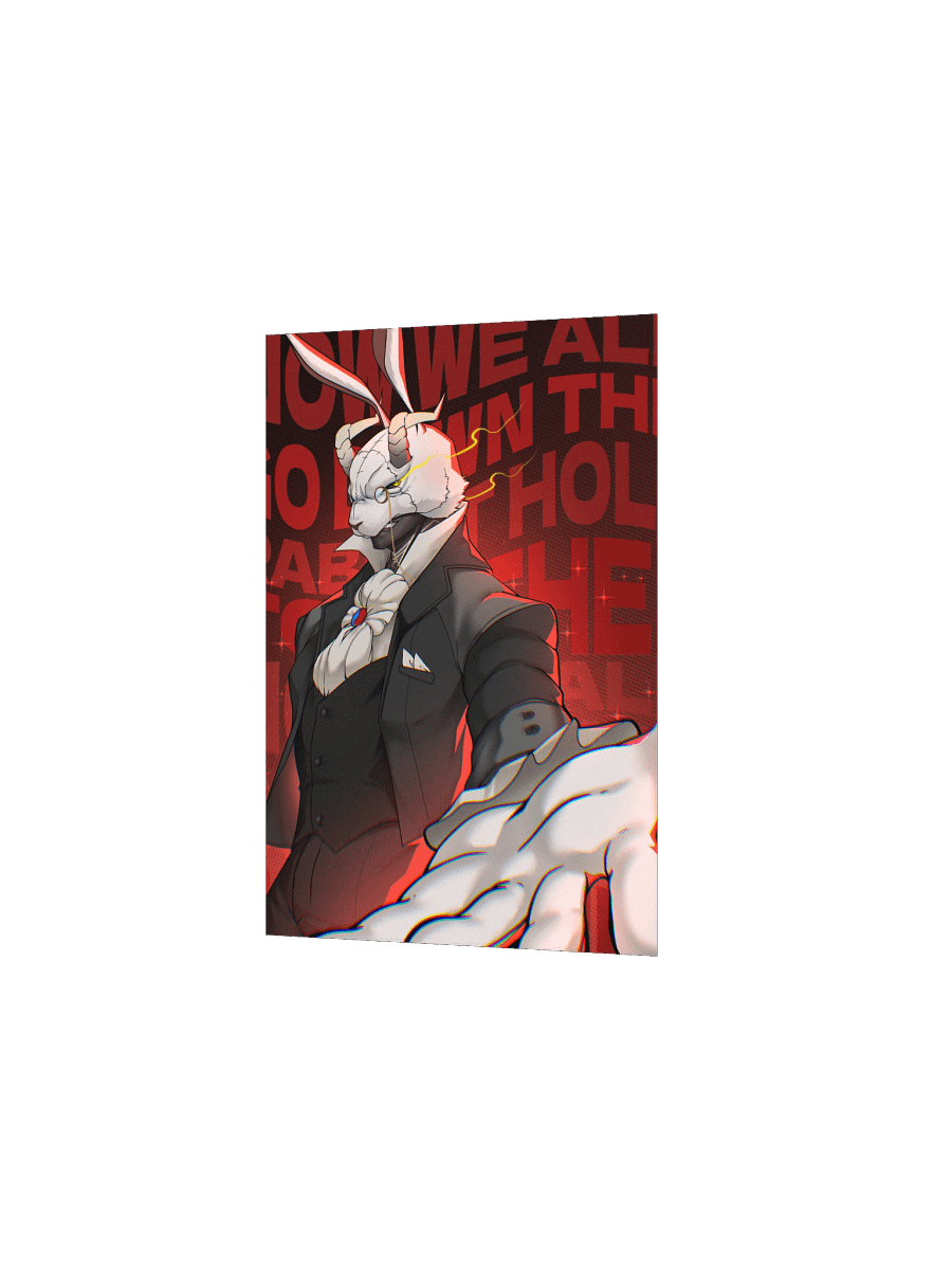 Valentine Rabbit Poster product image (15)
