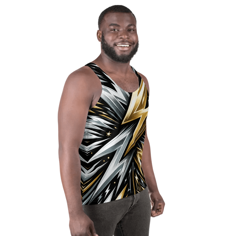 T3 Electric Glamour Lightening Mens Tank product image (4)
