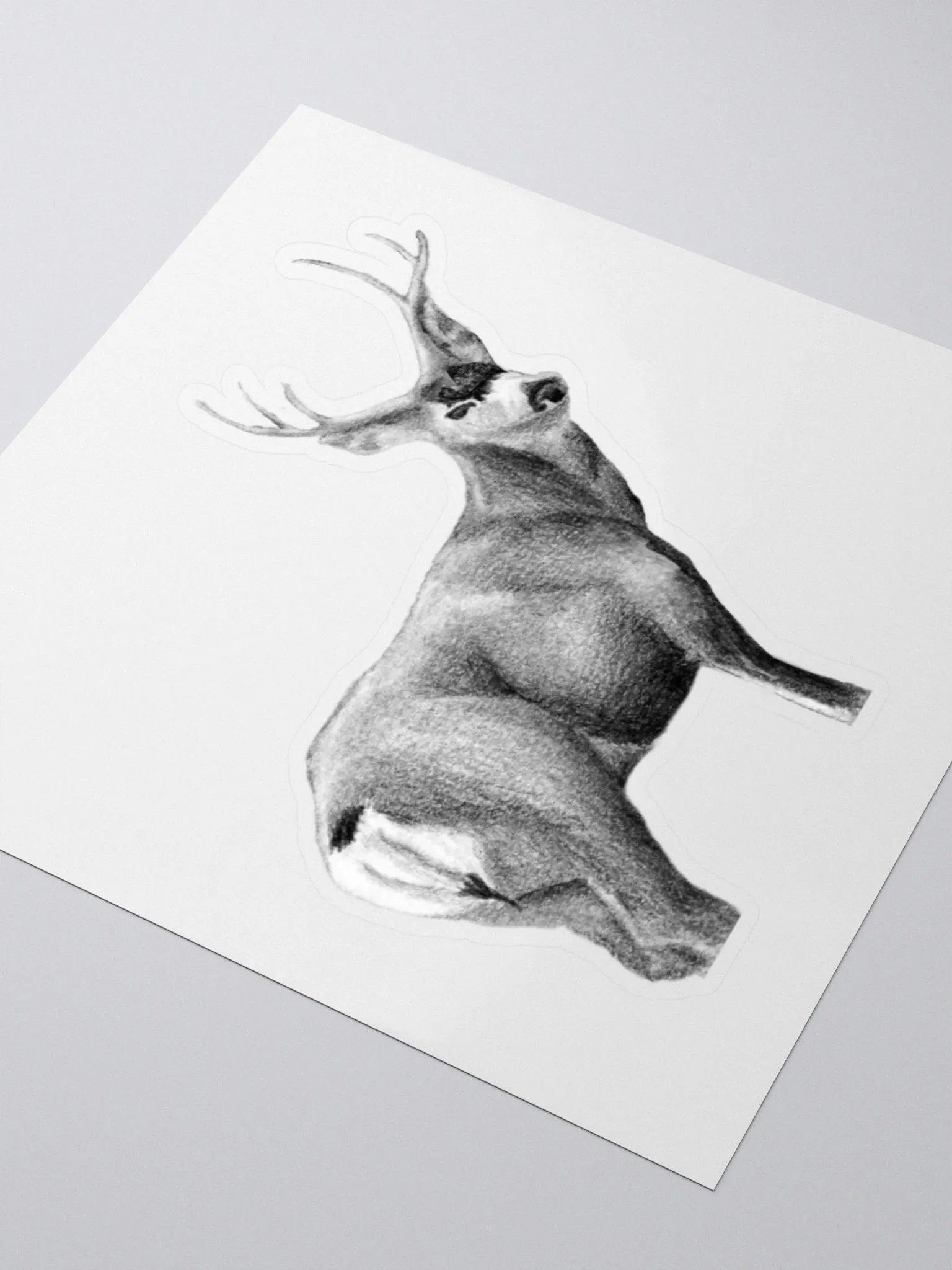 Deer Drawing Sticker product image (8)