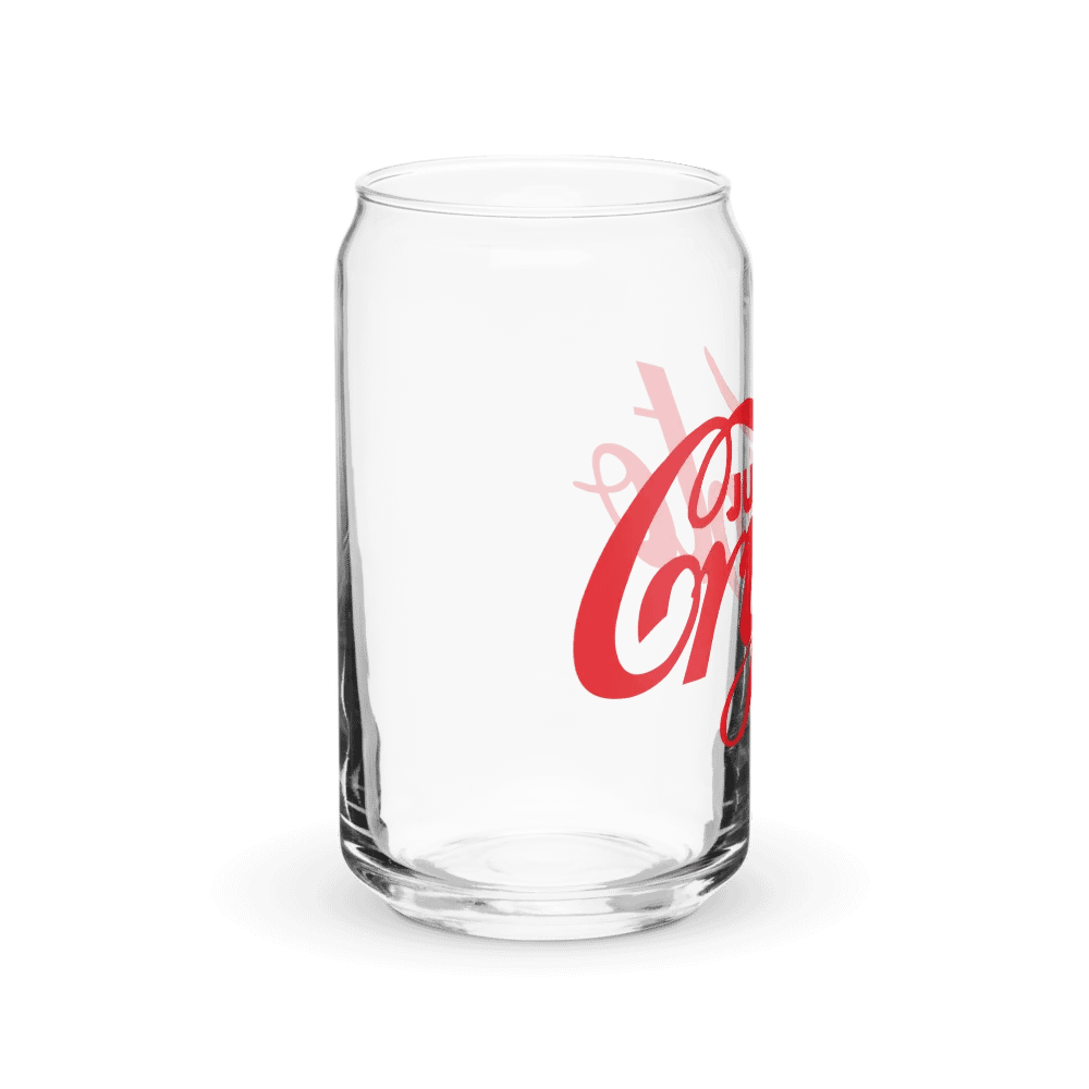 Just Crypto Can-Shaped Glass product image (8)
