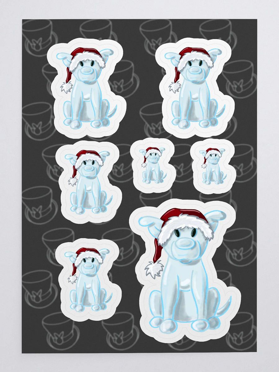 Snow Pup Stickers product image (3)