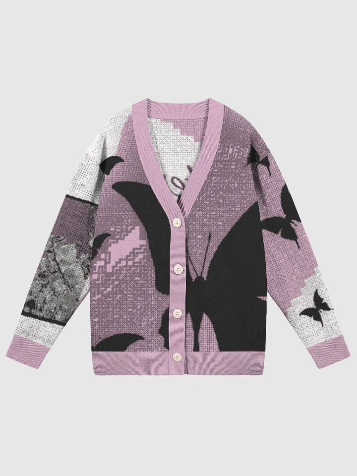 Butterfly - Knitted Cardigan Without Pocket product image (1)