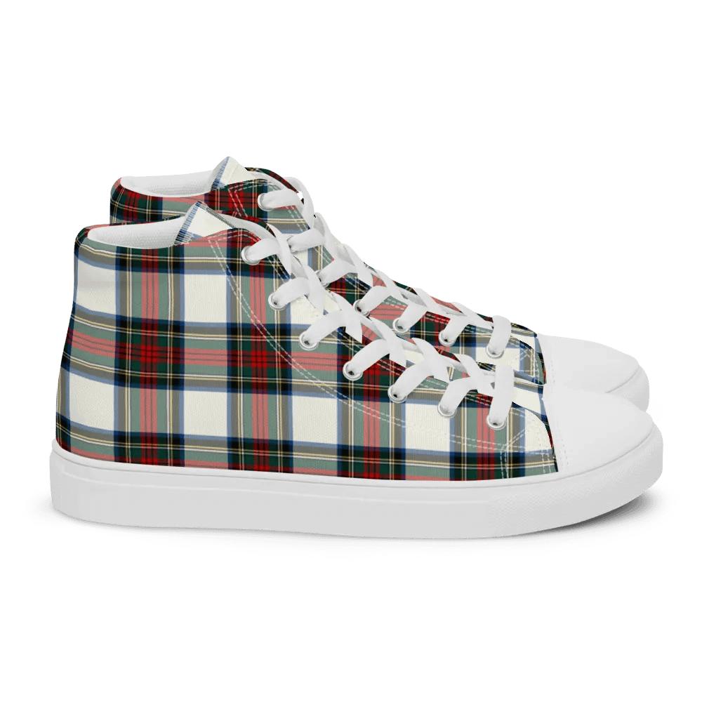 Stewart Dress Tartan Women's Hi-Top Shoes product image (8)