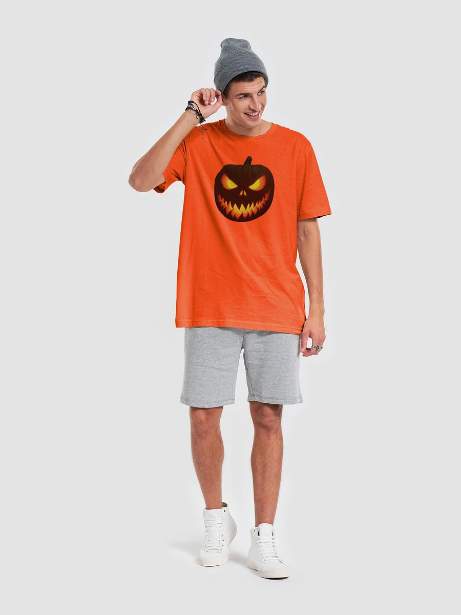 Menacing Glow Pumpkin T-Shirt product image (47)