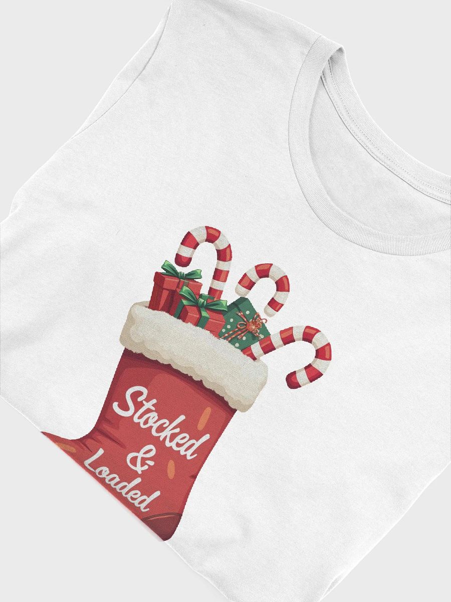 Stocked & Loaded Christmas T-Shirt product image (6)