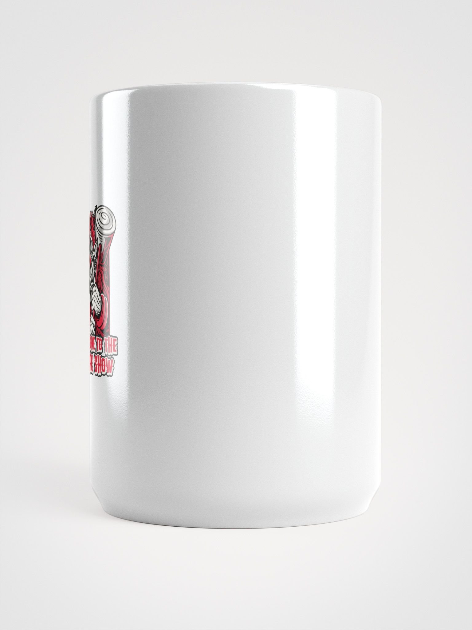Welcome to the Freak Show Coffee Mug – Scary Clown Halloween Cup, Creepy Circus Horror Mug product image (6)