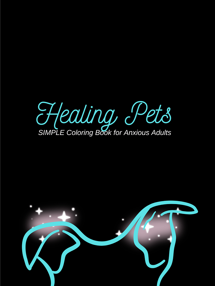 Color Me Happy Animals: Simple Coloring Book for Grown-Ups 100 Pages product image (1)