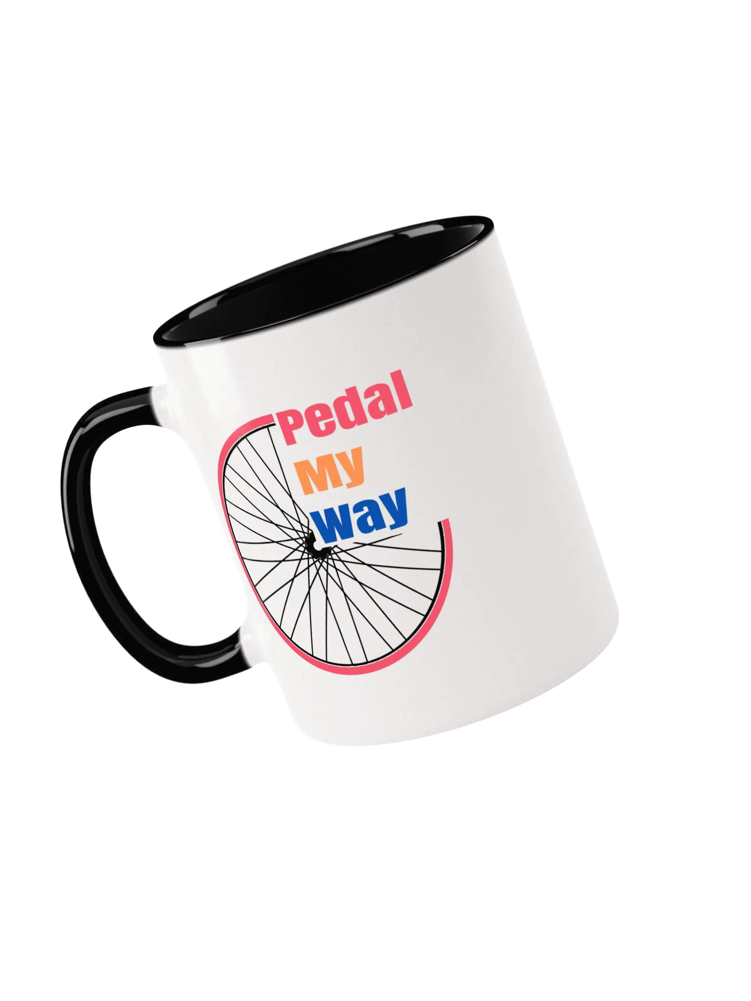 Pedal My Way Ceramic Mug - for your pre and post ride rejuvenation product image (3)