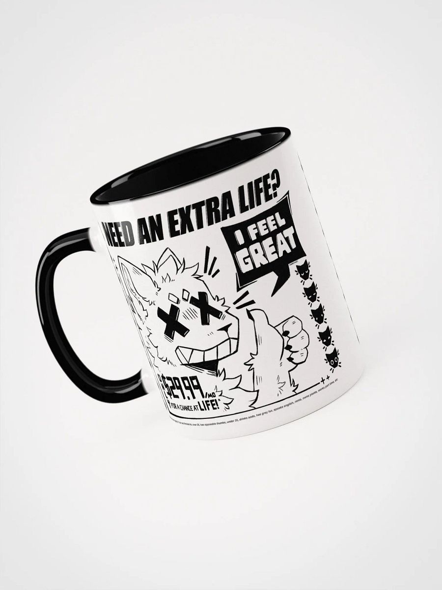 Extra Life Ceramic Mug product image (2)
