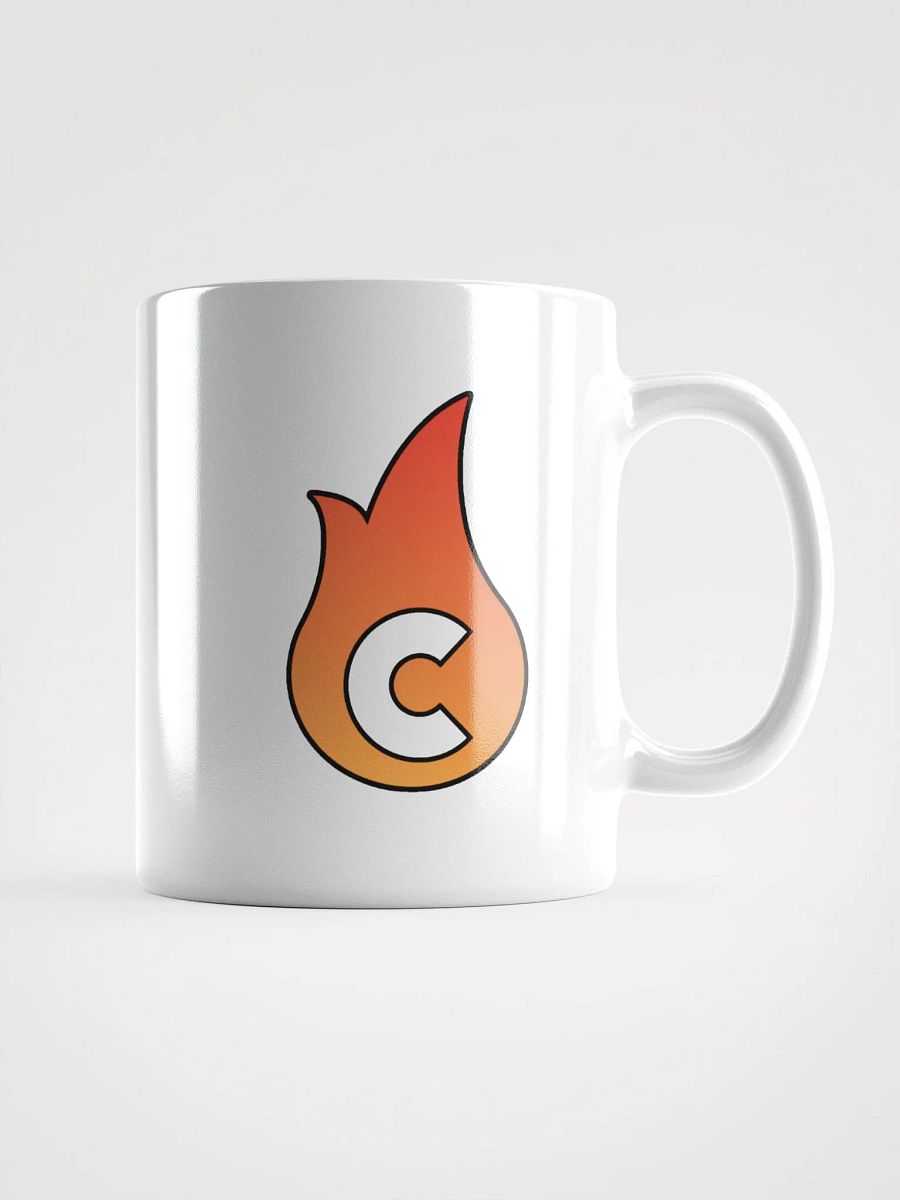 Logo V1 White Glossy Mug product image (2)