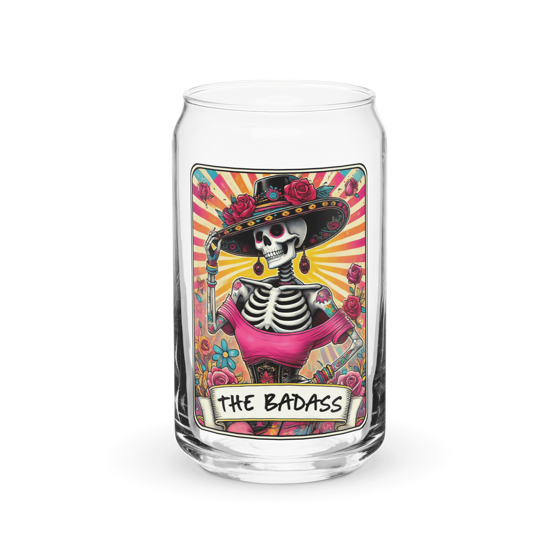 Día de los Muertos Can-Shaped Glass product image (2)