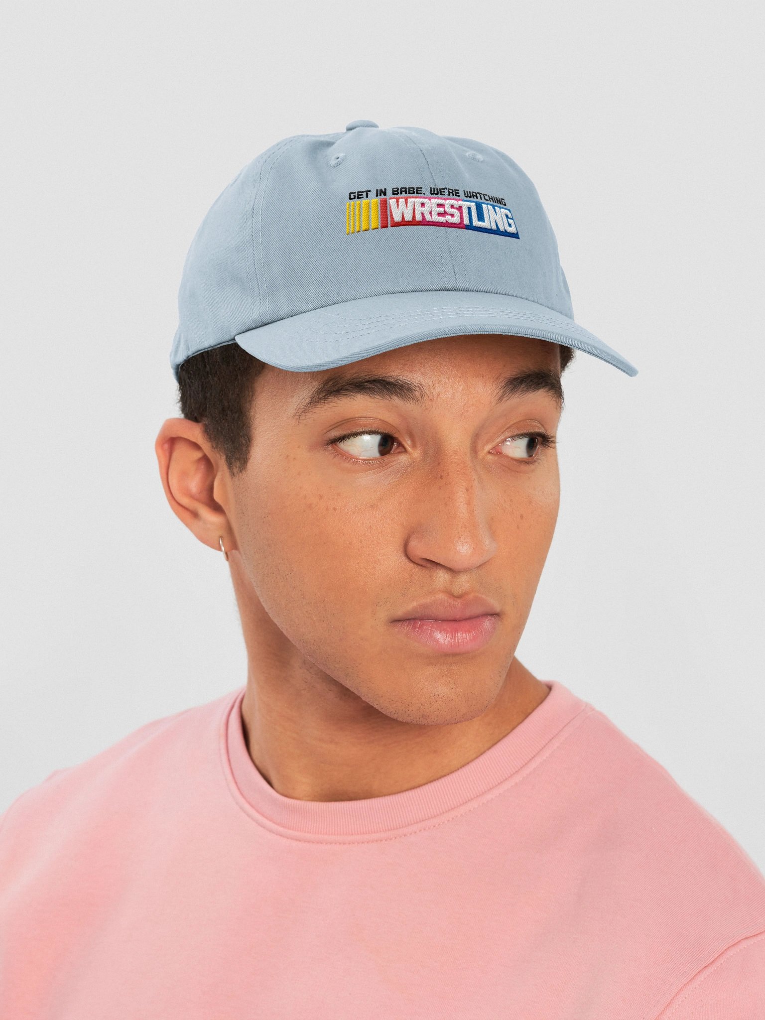 Trackside Baddie Embroidered Dad Hat product image (6)