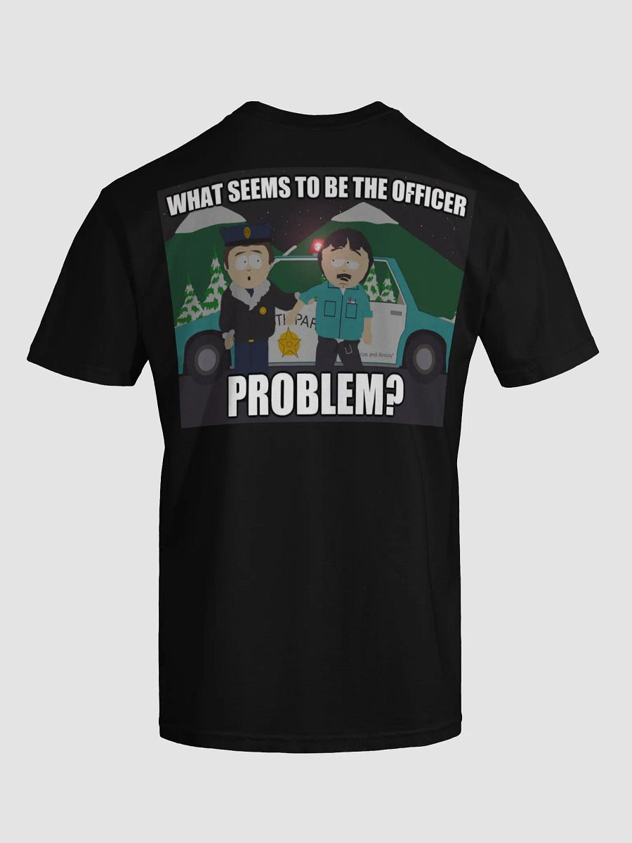 What seems to be the officer problem Shirt product image (6)