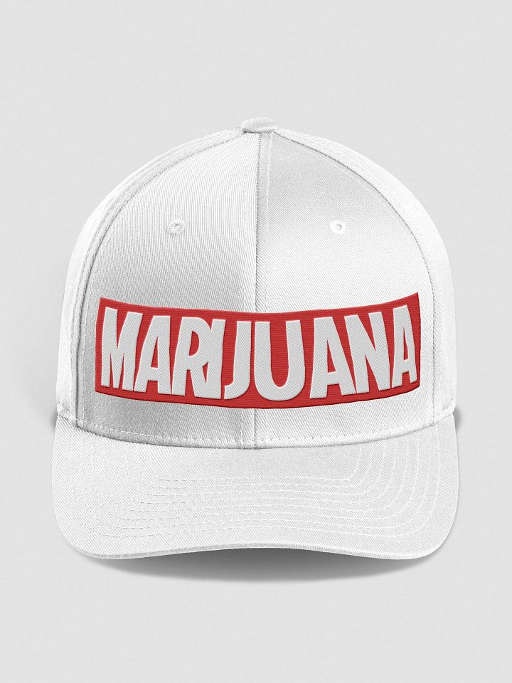 Marijuana Marvel Flex Fit Cap product image (1)
