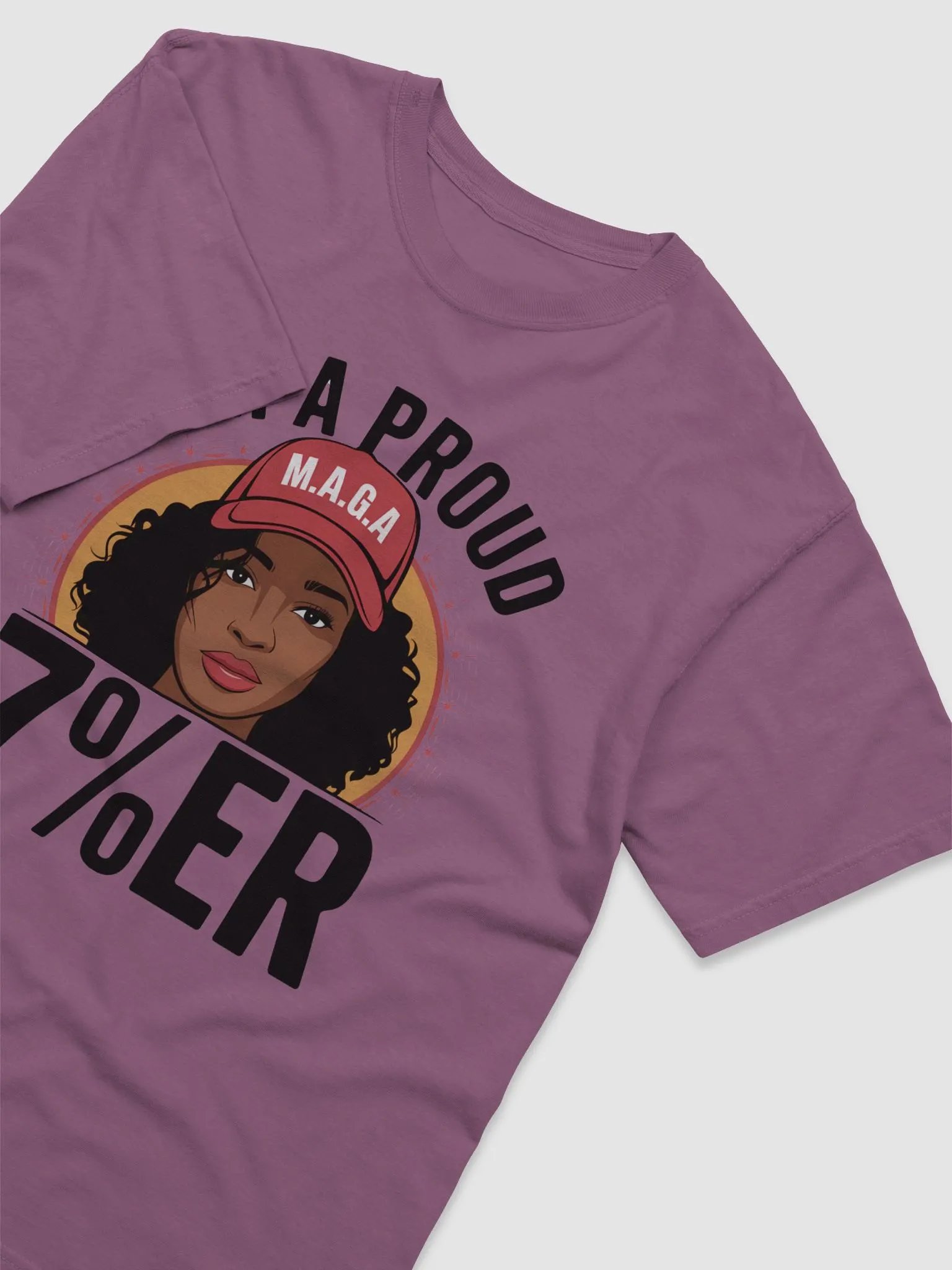 Proud 7%er Red Cap Illustration Tee product image (16)