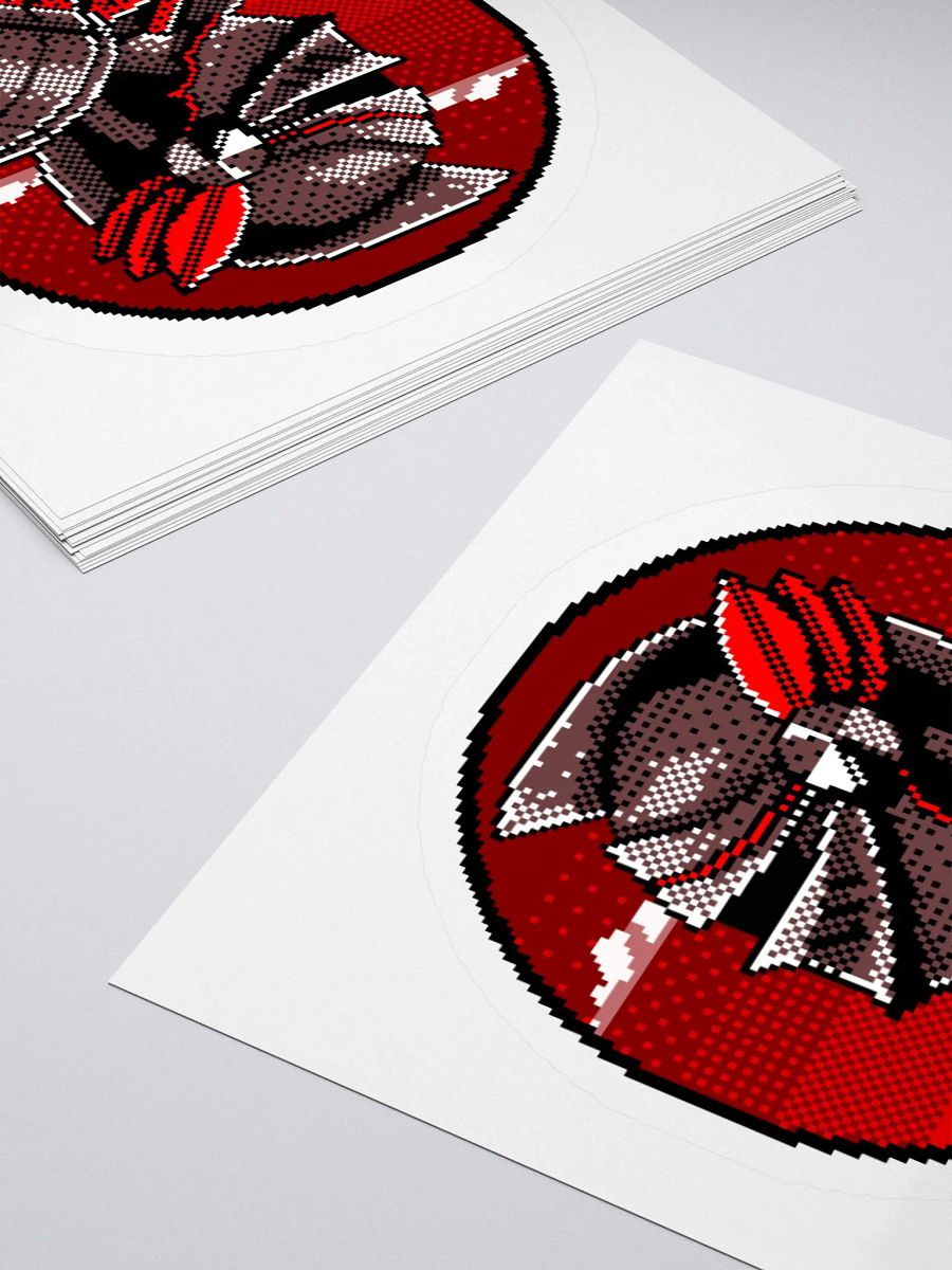 Crimson Knight Pixel Sticker product image (4)