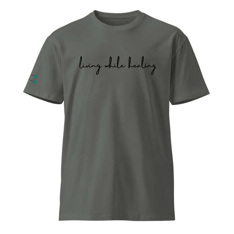 Living While Healing Tee
