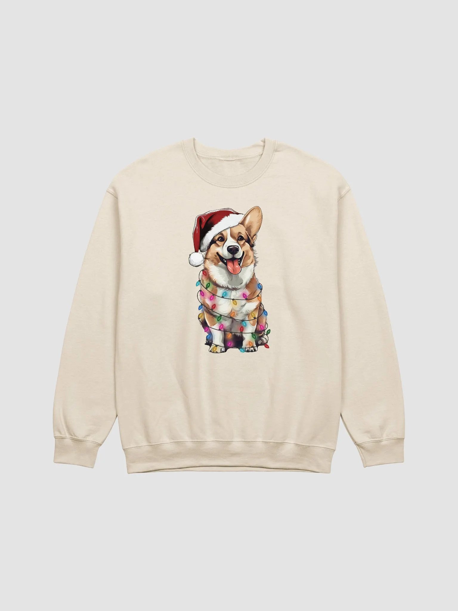 Funny Welsh Corgi Christmas Sweatshirt for Corgi Paw-rents product image (18)