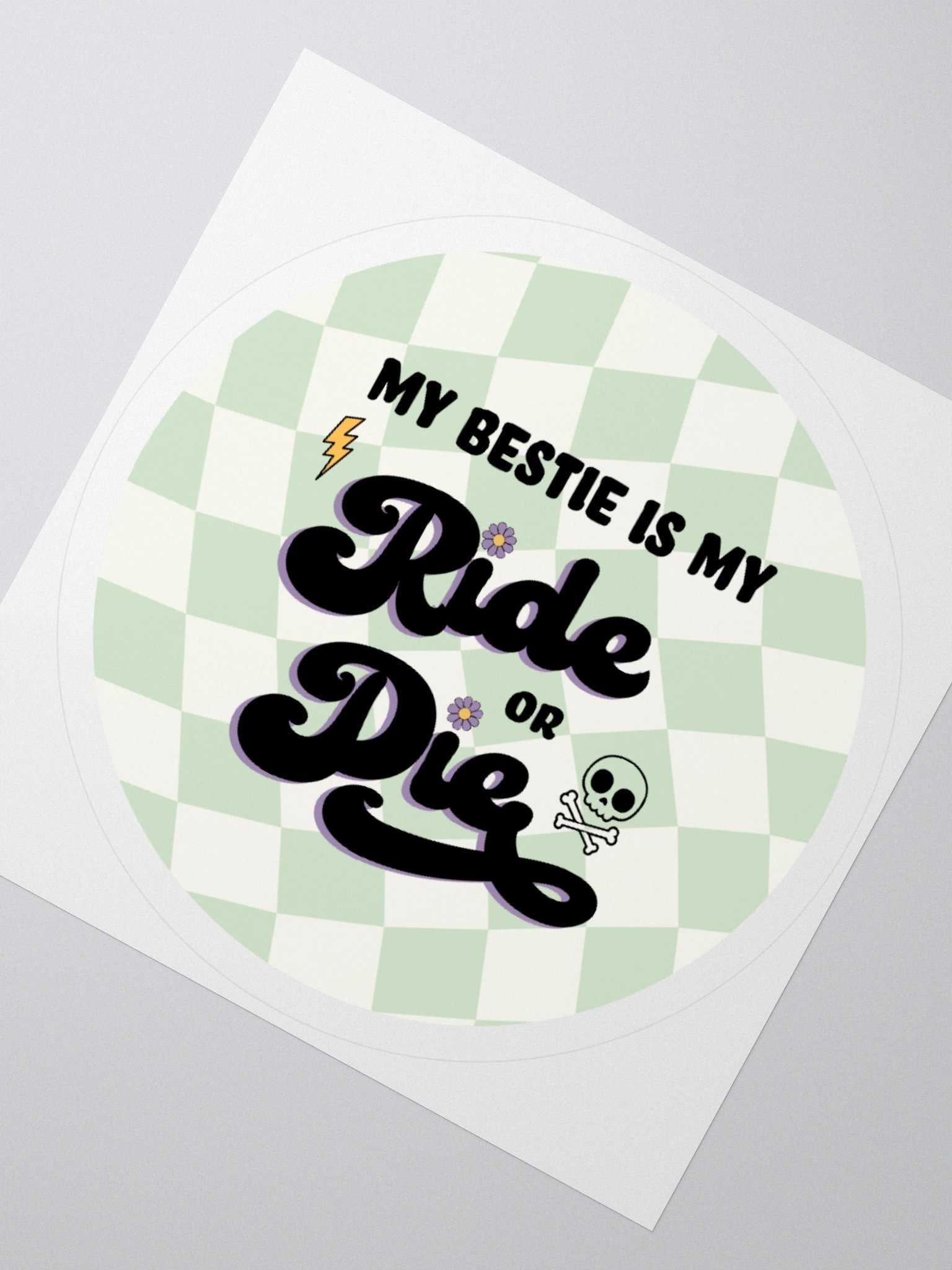 Ride or Die Sticker product image (2)