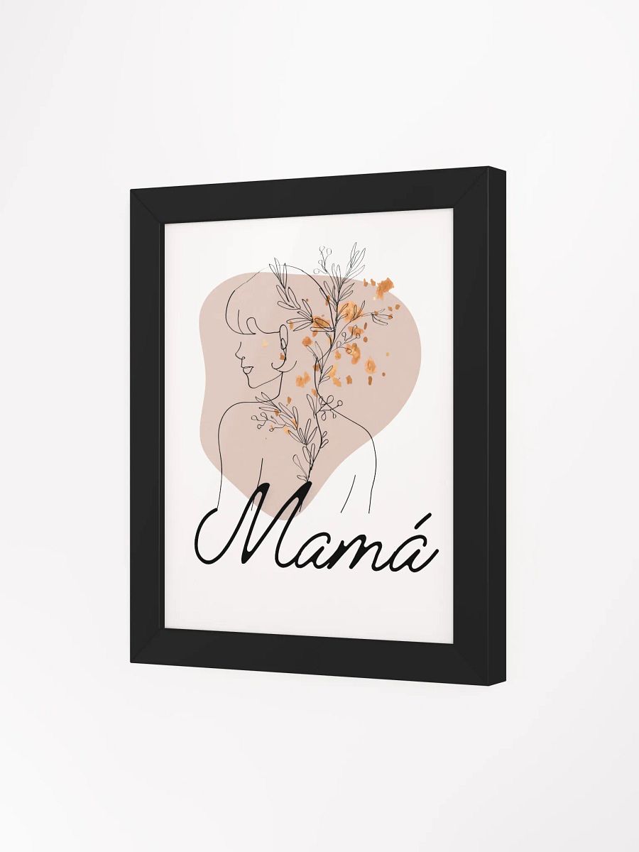 Boho Mother’s Day Mama Design LineArt Wallart product image (3)