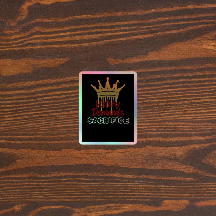 Sacrificial Victory Holographic Sticker Set product image (5)