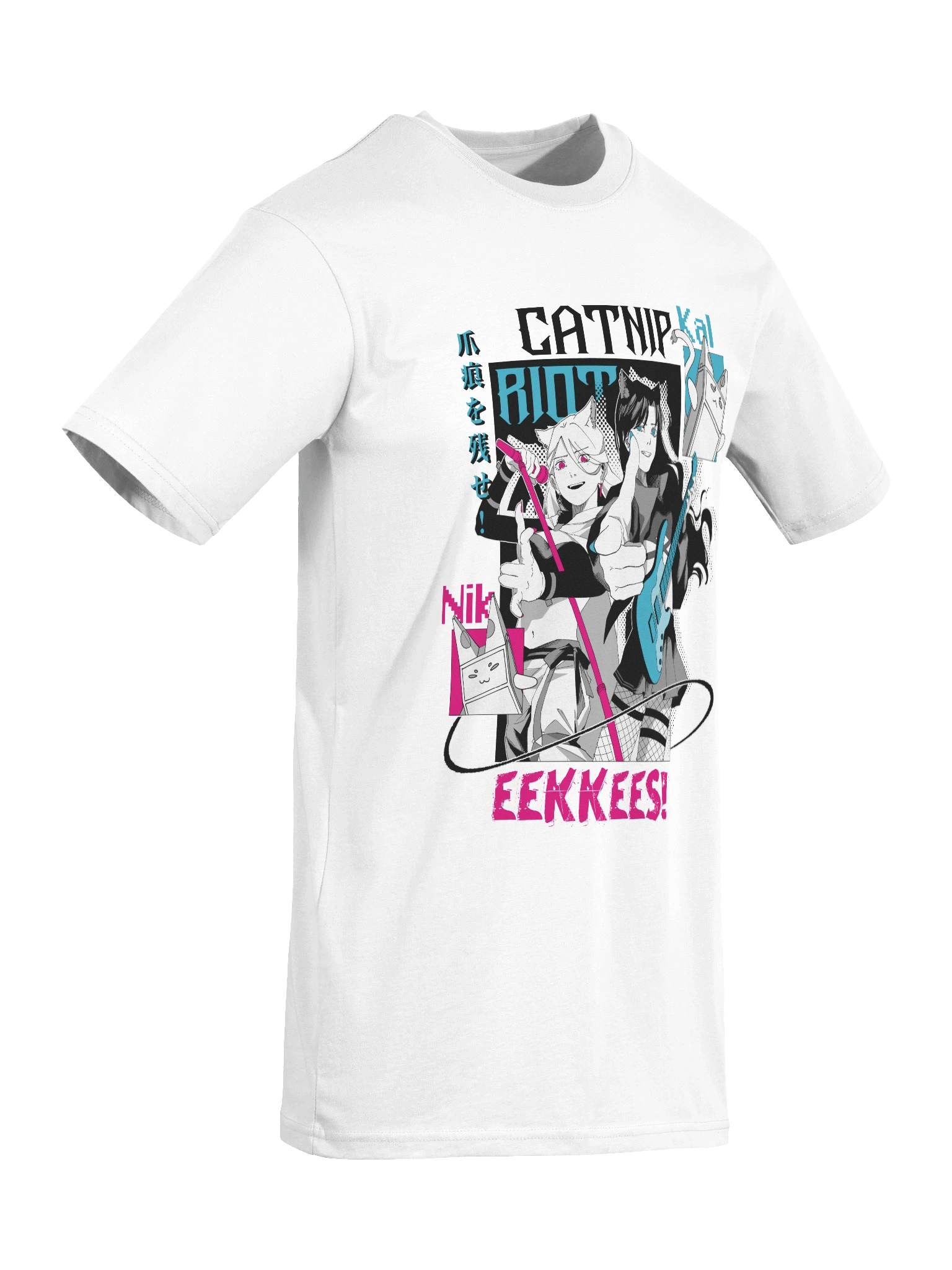 "CATNIP RIOT" Heavyweight Tee [WHITE VARIANT] product image (8)