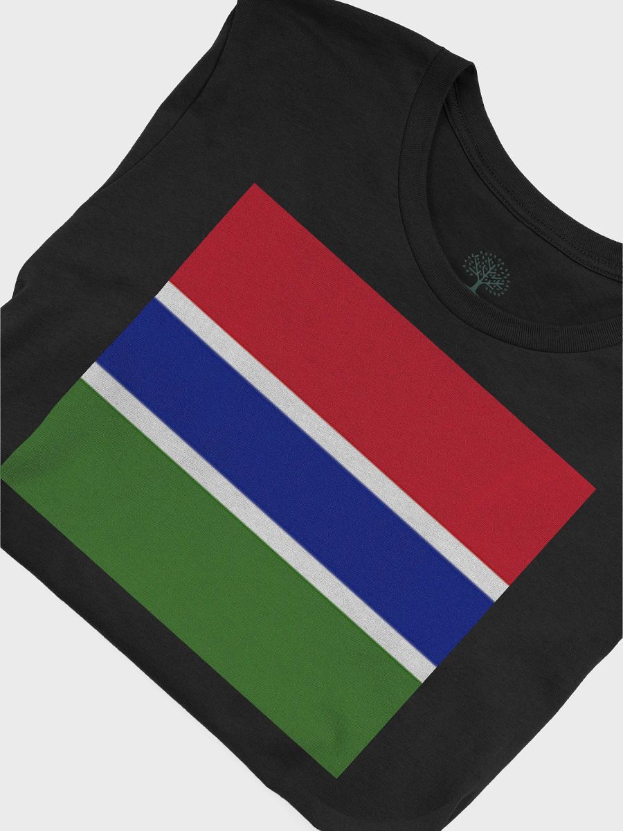Exclusive Unisex Gambia Flag Graphic Tee by Graphic Grove product image (7)
