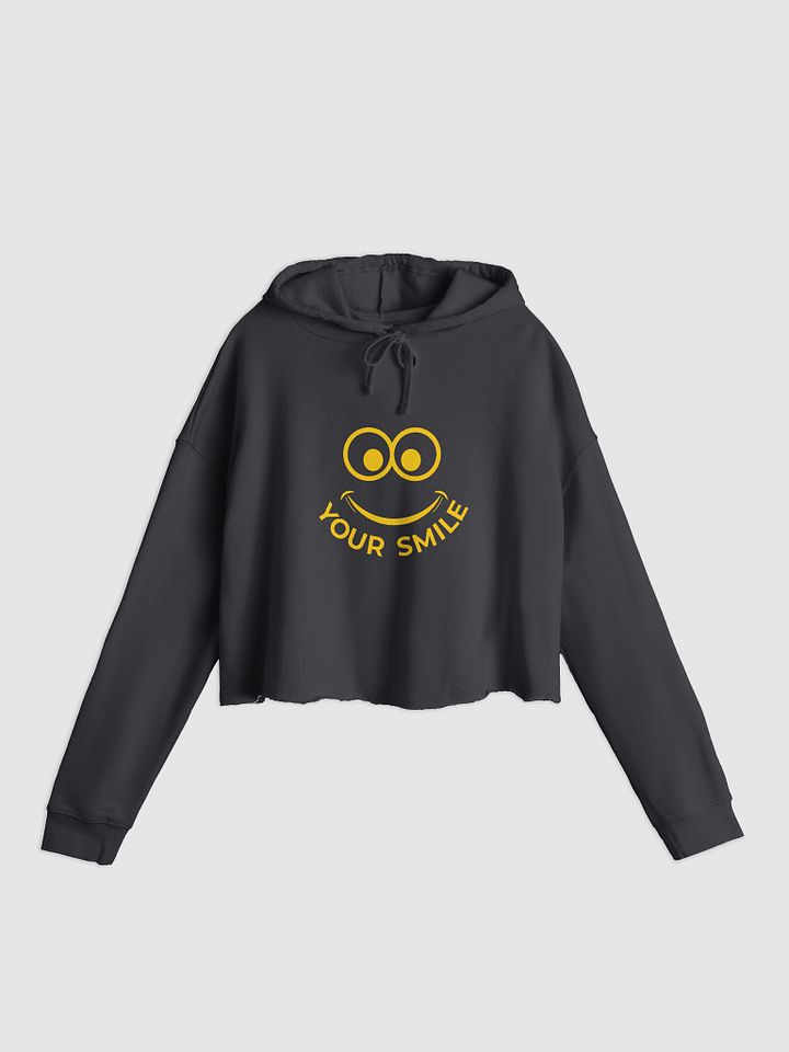Your Smile Lightweight Cropped Hoodie product image (2)