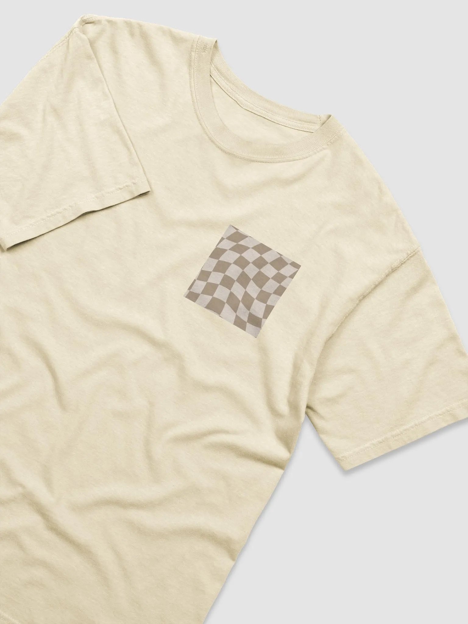 Brown preppy area t-shirt badge product image (10)