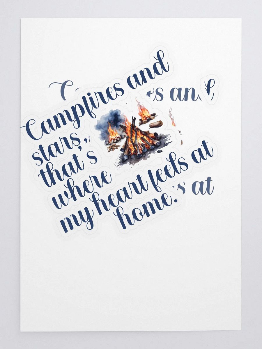 Campfires and stars, that's where my heart feels at home. product image (3)