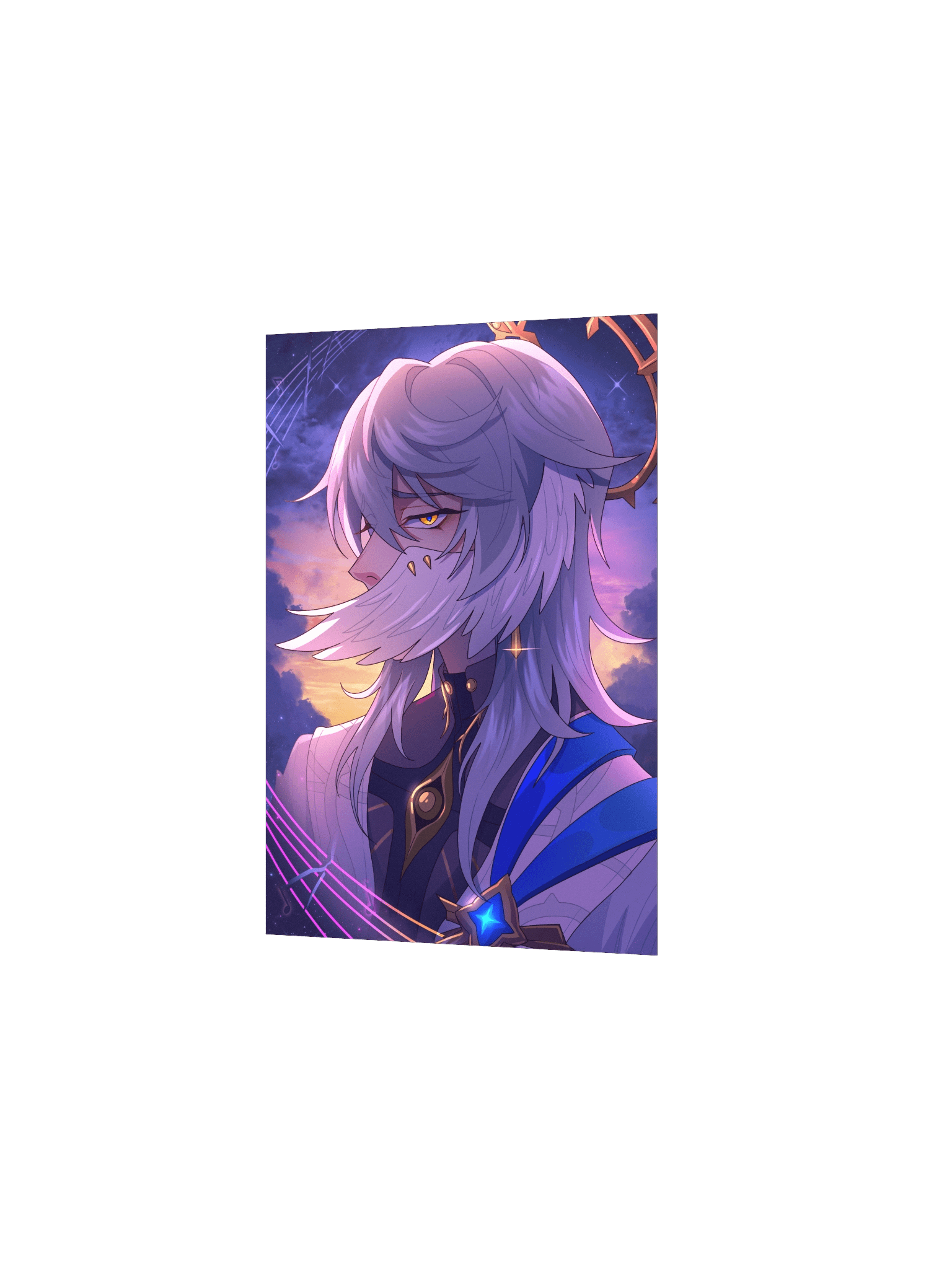 Sunday Honkai Star Rail Art Print product image (6)