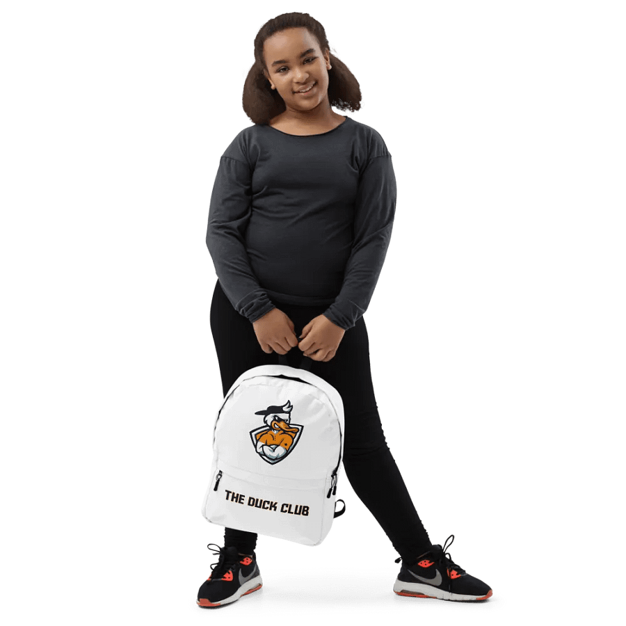 Logo and Text Backpack product image (7)