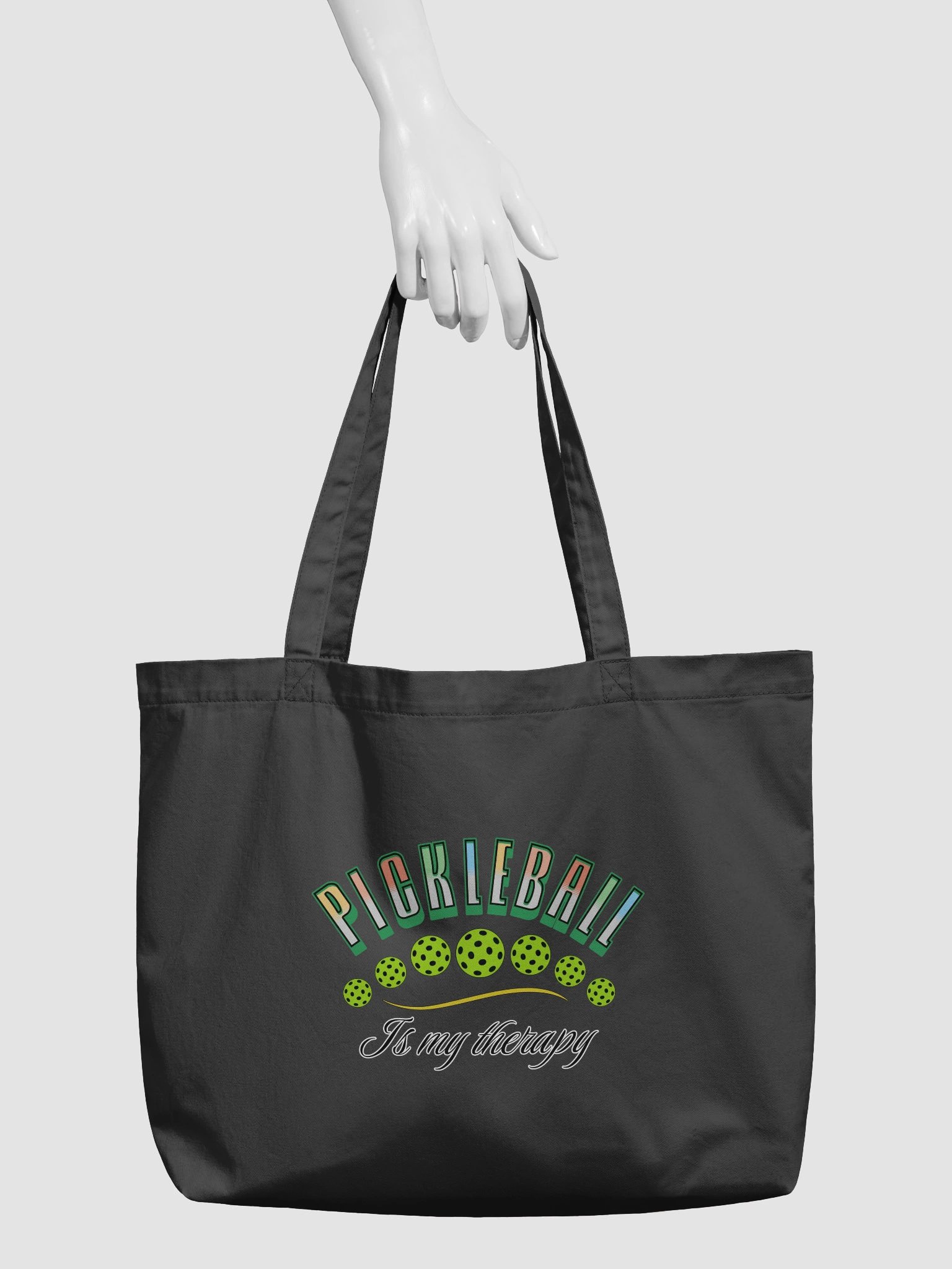 Pickleball Is My Therapy Tote product image (3)
