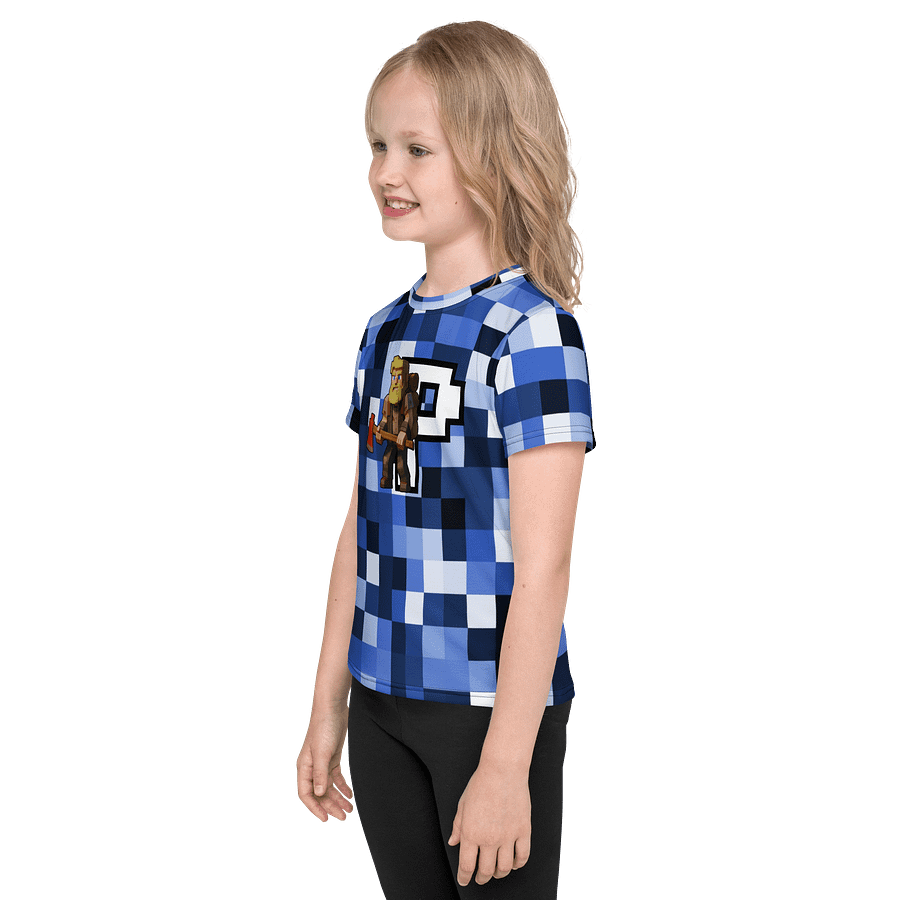 Patient PixelZ Kids T-Shirt (Pixel Blue) product image (3)