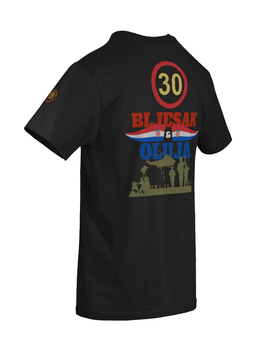 Croatian Patriotic flash and storm 1995 Emblem T-Shirt product image (6)
