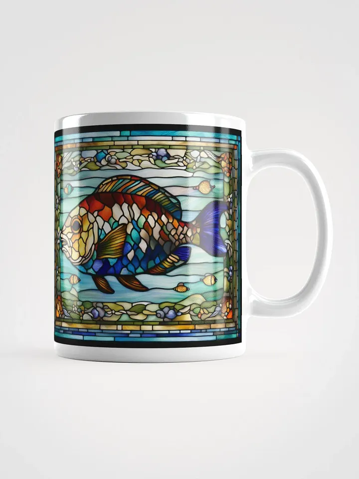 #003 - Snapper Fish Stained Glass Mug product image (2)