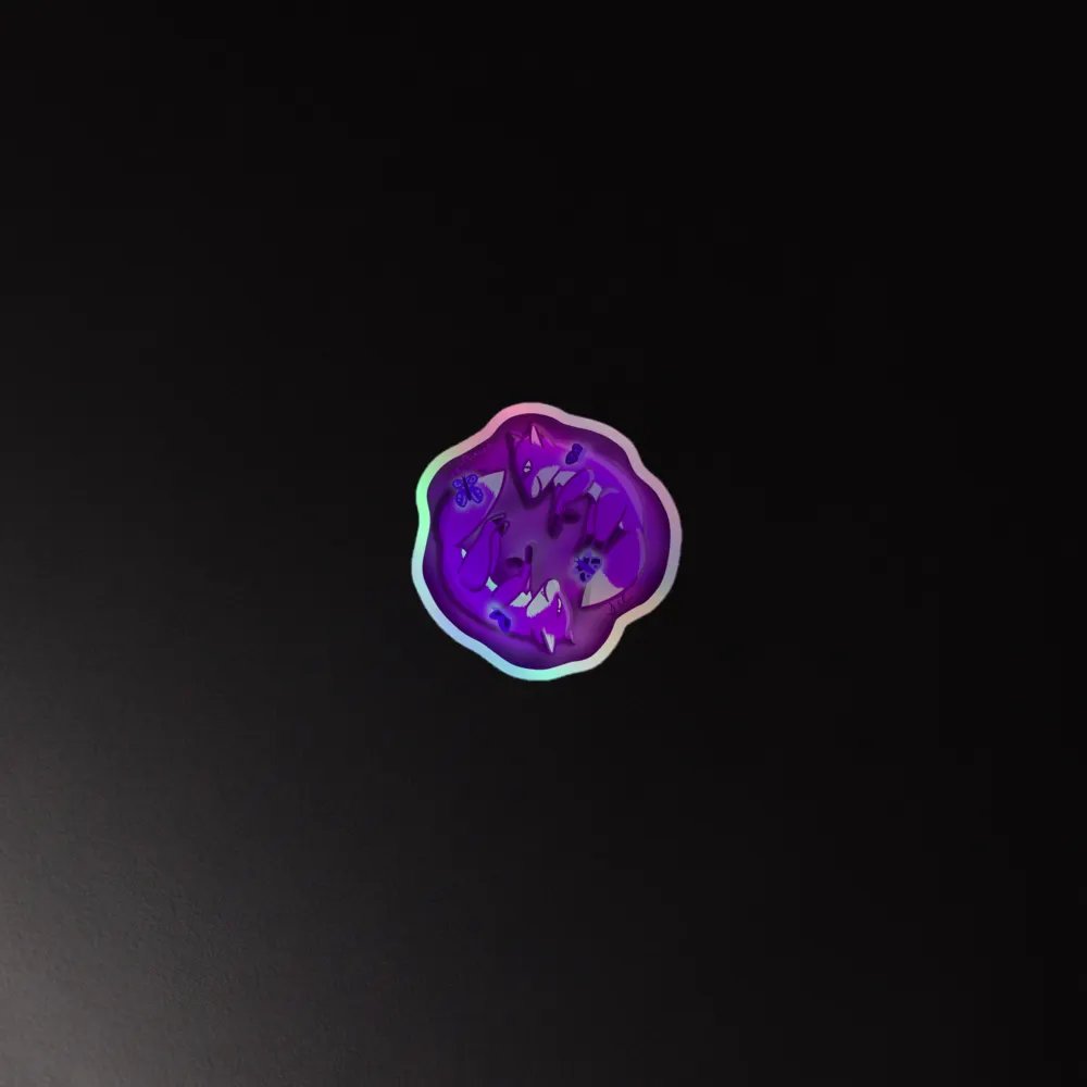 Mystical Foxes(May) Holographic Sticker product image (2)