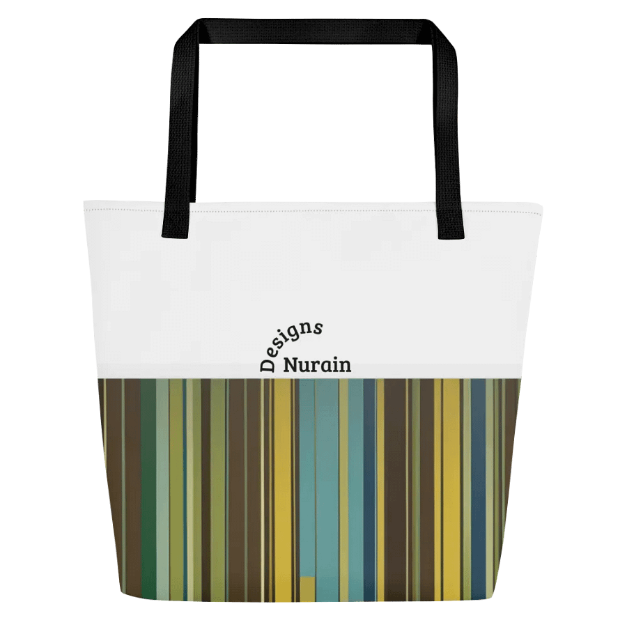 Harmony Stripes Large Tote Bag product image (2)