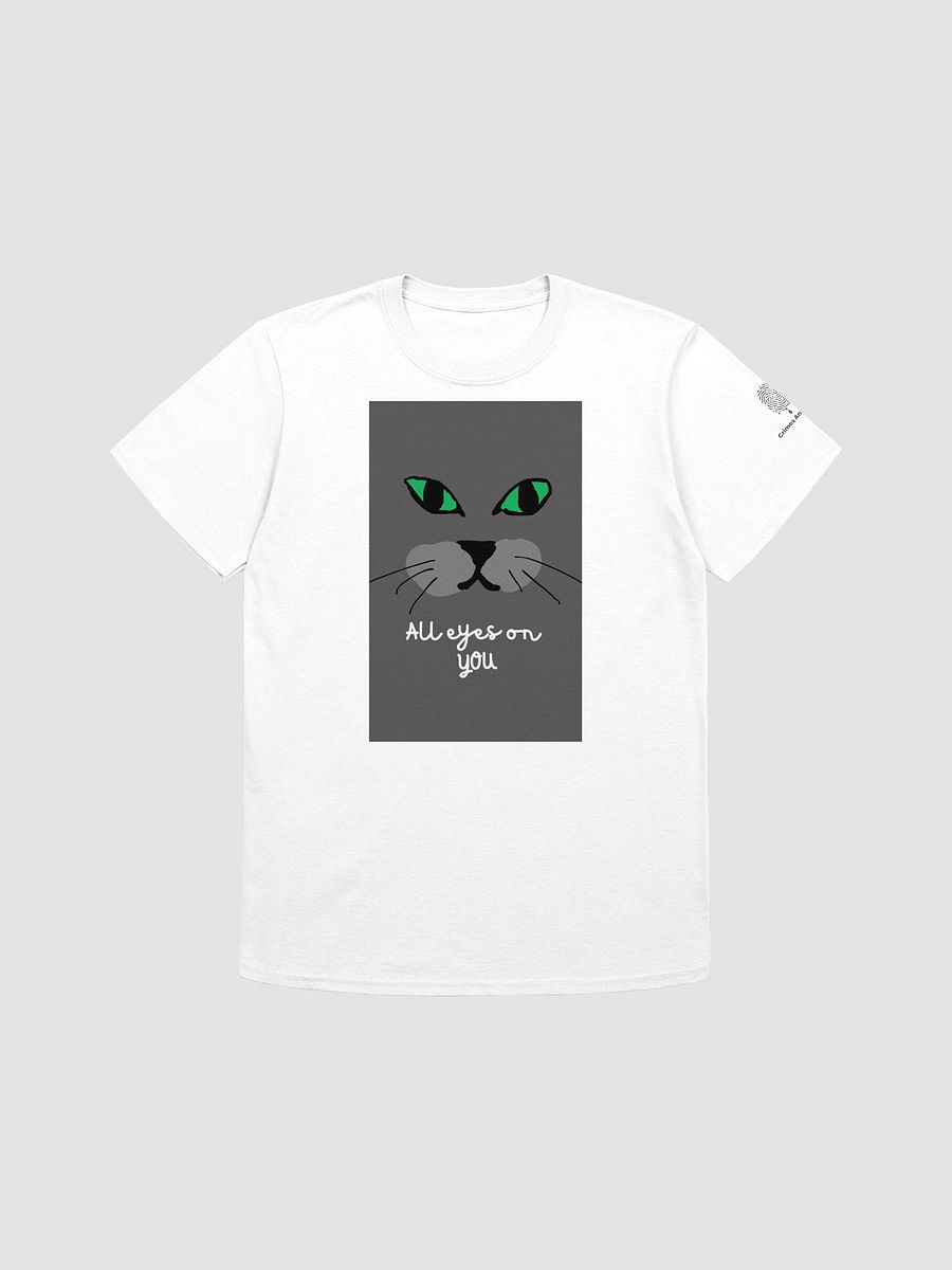 All Eyes On You Artistry T-Shirt in White product image (1)