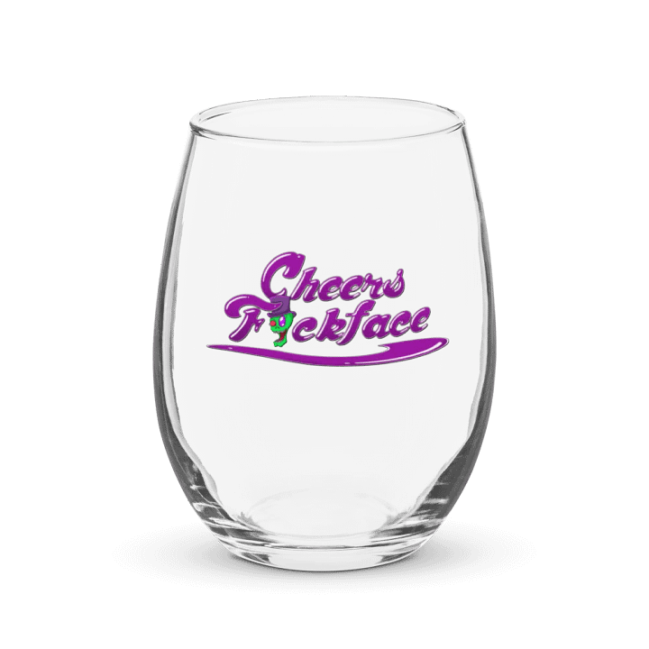 Cheers F*ckface Wine Glass product image (1)