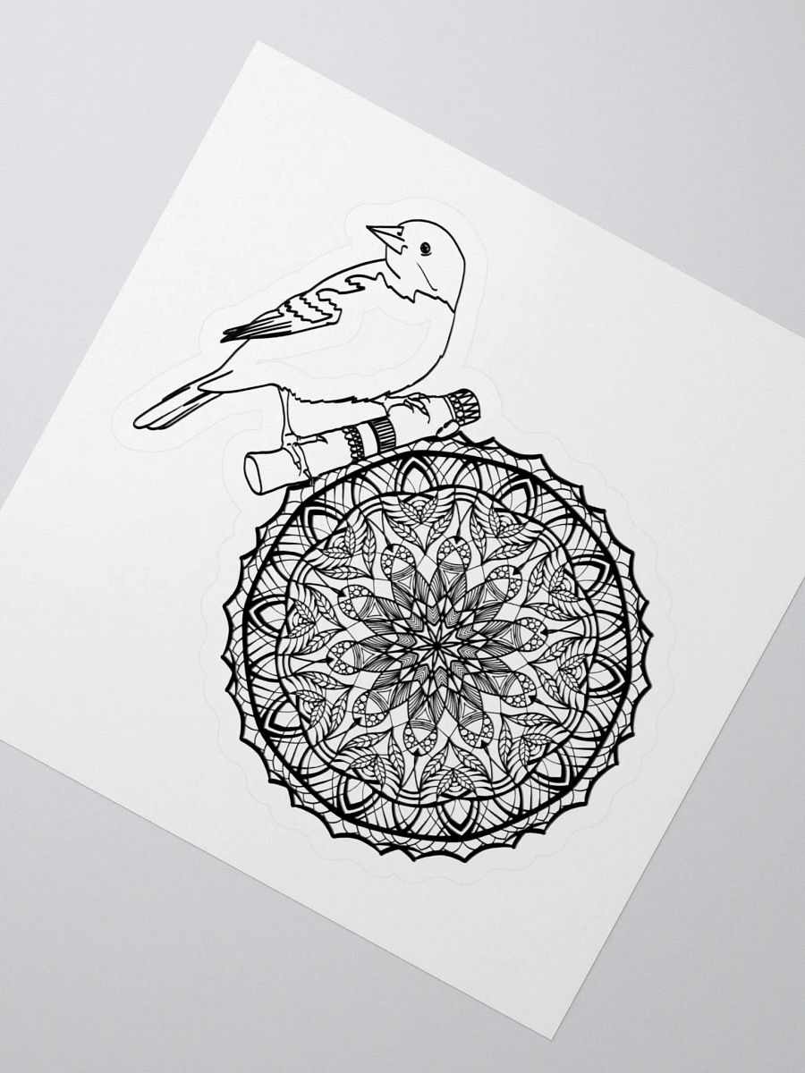 Symmetrical Serenity Mandala Stickers product image (2)