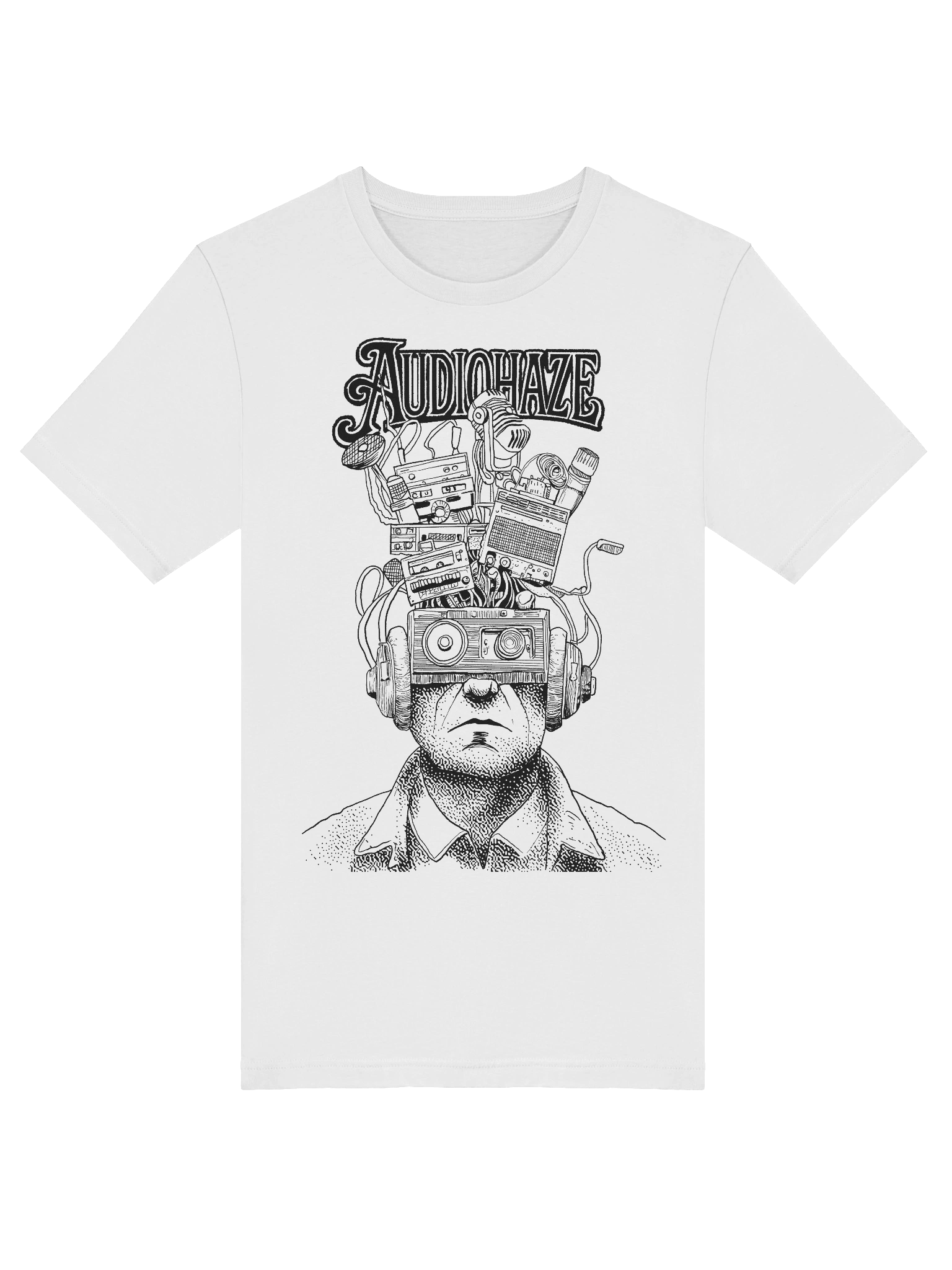 Audio Brain White T-Shirt product image (5)