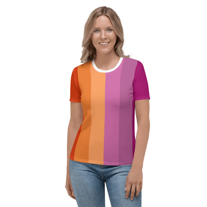 Lesbian Pride Flag - All-Over T-Shirt product image (2)