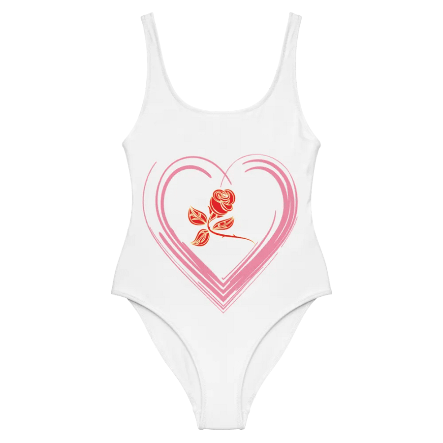 Golden Rose Heart All-Over Swimsuit product image (5)